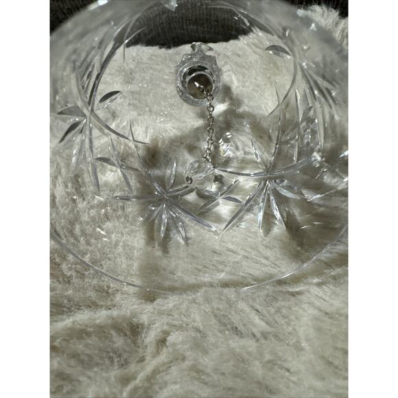 Vintage Bohemia 24% Lead Crystal Glass Bell - Hand Cut 5 Inch Bell - Picture 4 of 4